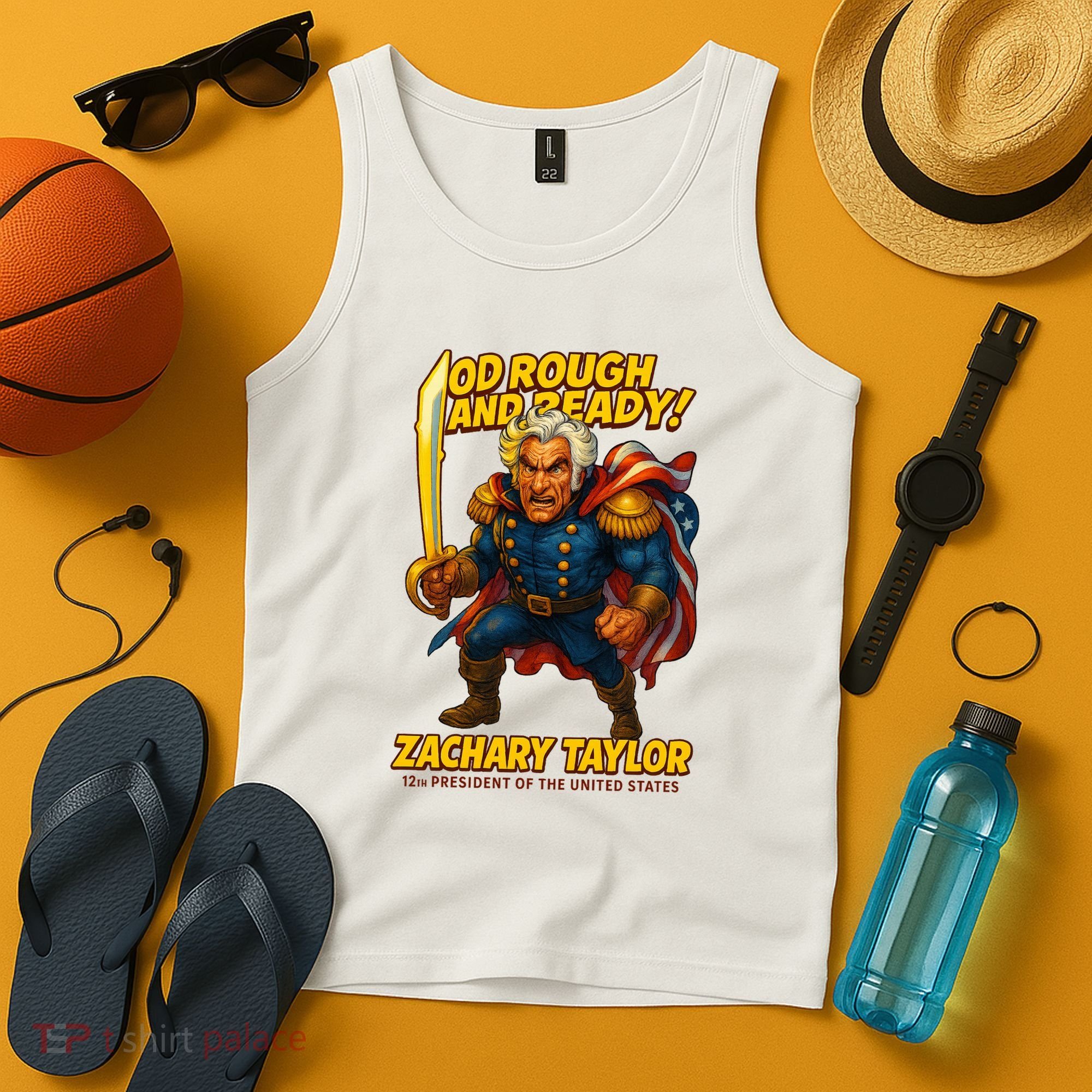 The Presidential Chronicles Zachary Taylor Tank Top