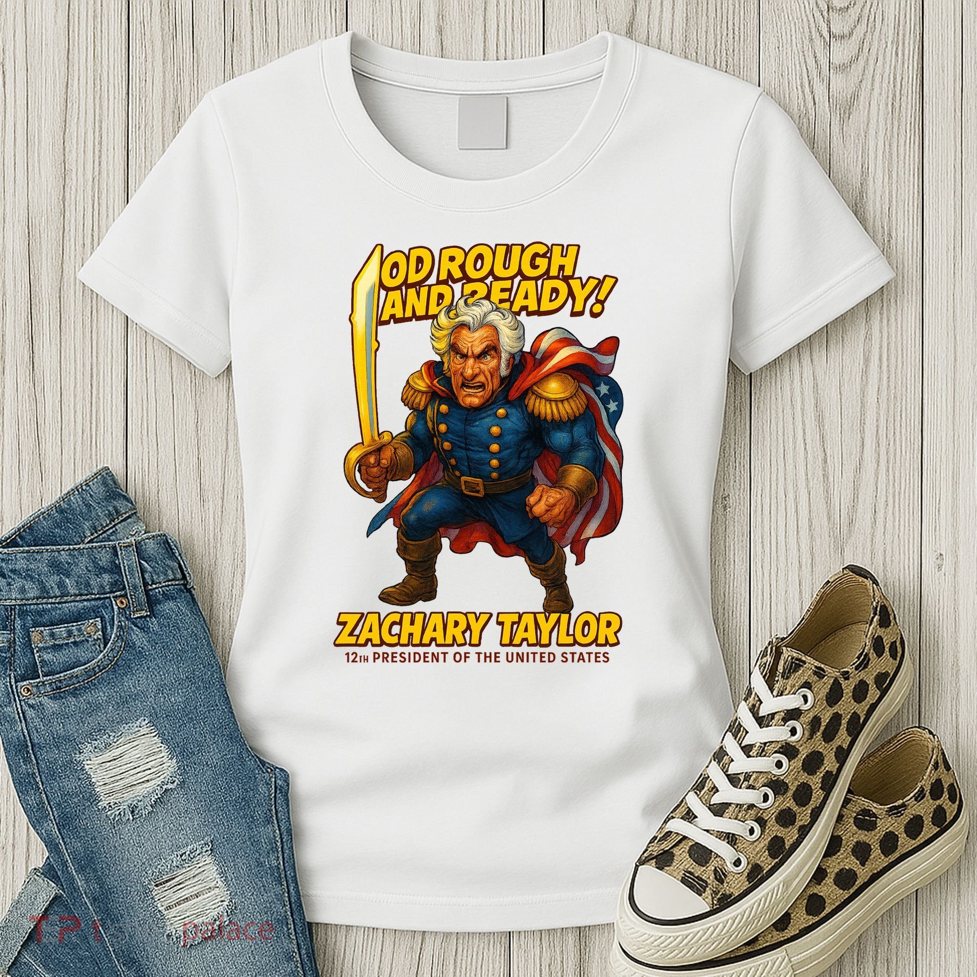 The Presidential Chronicles Zachary Taylor Women's T-Shirt
