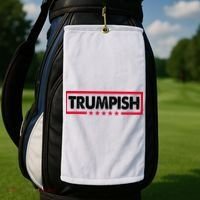 Trumpish Pro Donald Trump Republican Golf Towel thumb 2