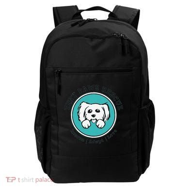 Tiny Paws Dog Logo Backpack