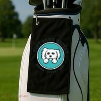 Tiny Paws Dog Logo Golf Towel thumb 2