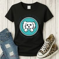 Tiny Paws Dog Logo Women's T-Shirt thumb 3