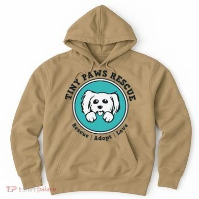 Tiny Paws Dog Logo Hoodie