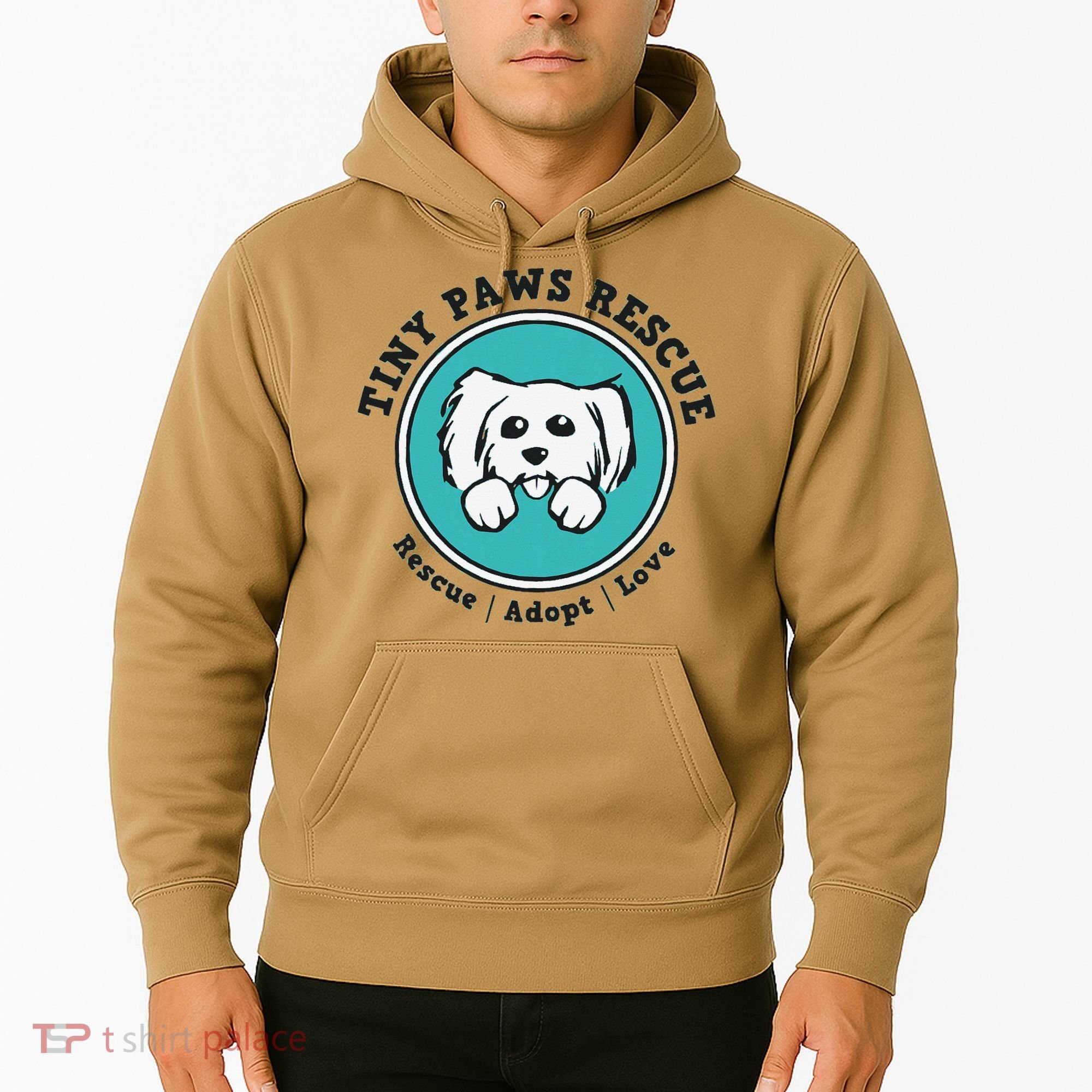 Tiny Paws Dog Logo Hoodie