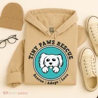 Tiny Paws Dog Logo Hoodie thumb 4