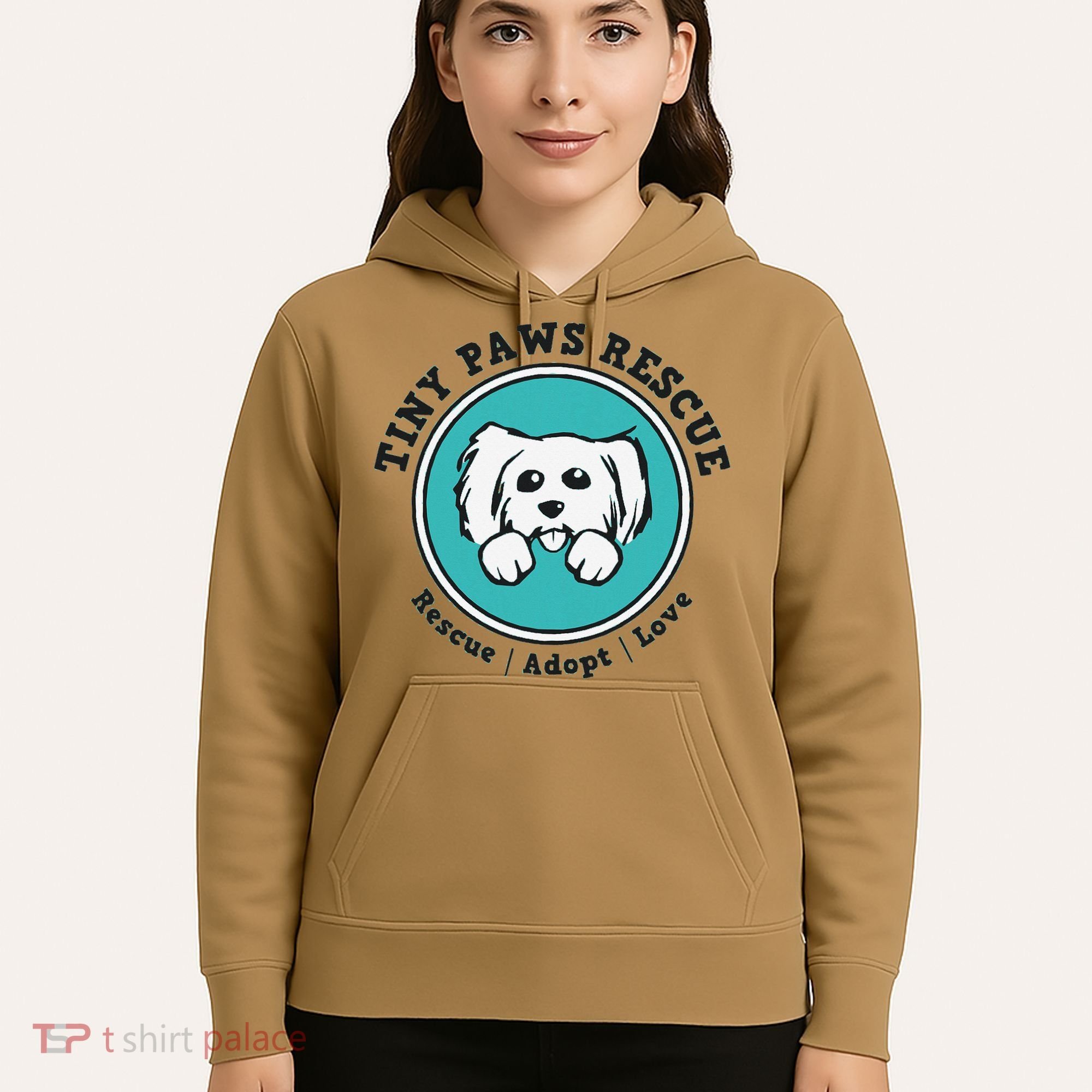 Tiny Paws Dog Logo Hoodie