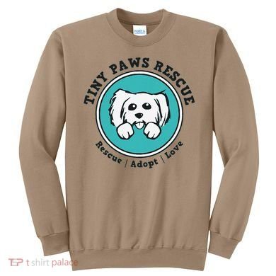 Tiny Paws Dog Logo Sweatshirt