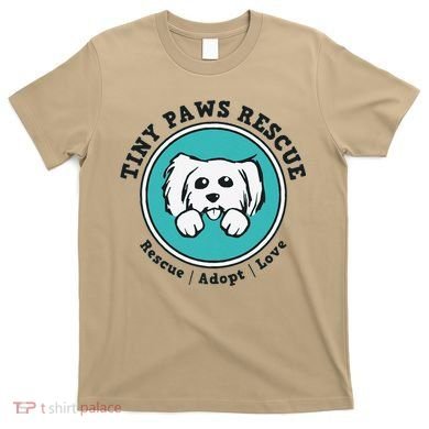 Tiny Paws Dog Logo T-Shirt
