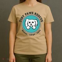 Tiny Paws Dog Logo T-Shirt thumb 4