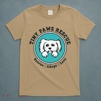 Tiny Paws Dog Logo T-Shirt thumb 5