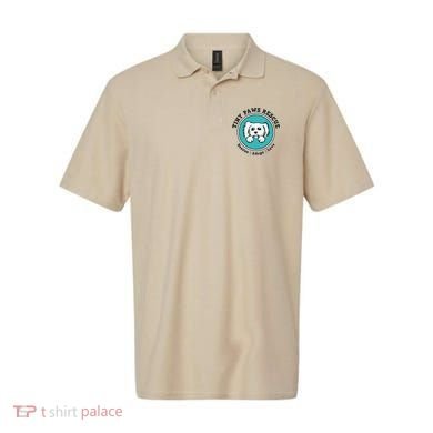 Tiny Paws Dog Logo Polo