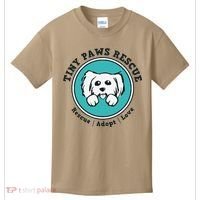 Tiny Paws Dog Logo Kids T-Shirt thumb 0