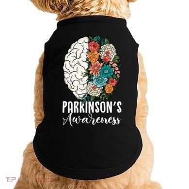 Tulip ParkinsonS Disease Awareness April Month Support Gift Doggie Tank