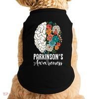 Tulip ParkinsonS Disease Awareness April Month Support Gift Doggie Tank thumb 0