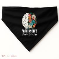 Tulip ParkinsonS Disease Awareness April Month Support Gift USA-Made Doggie Bandana thumb 0