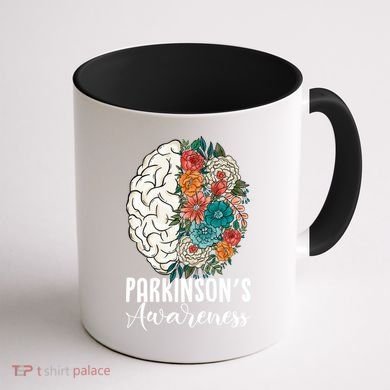 Tulip ParkinsonS Disease Awareness April Month Support Gift Coffee Mug back