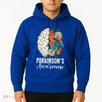 Tulip ParkinsonS Disease Awareness April Month Support Gift Hoodie thumb 2