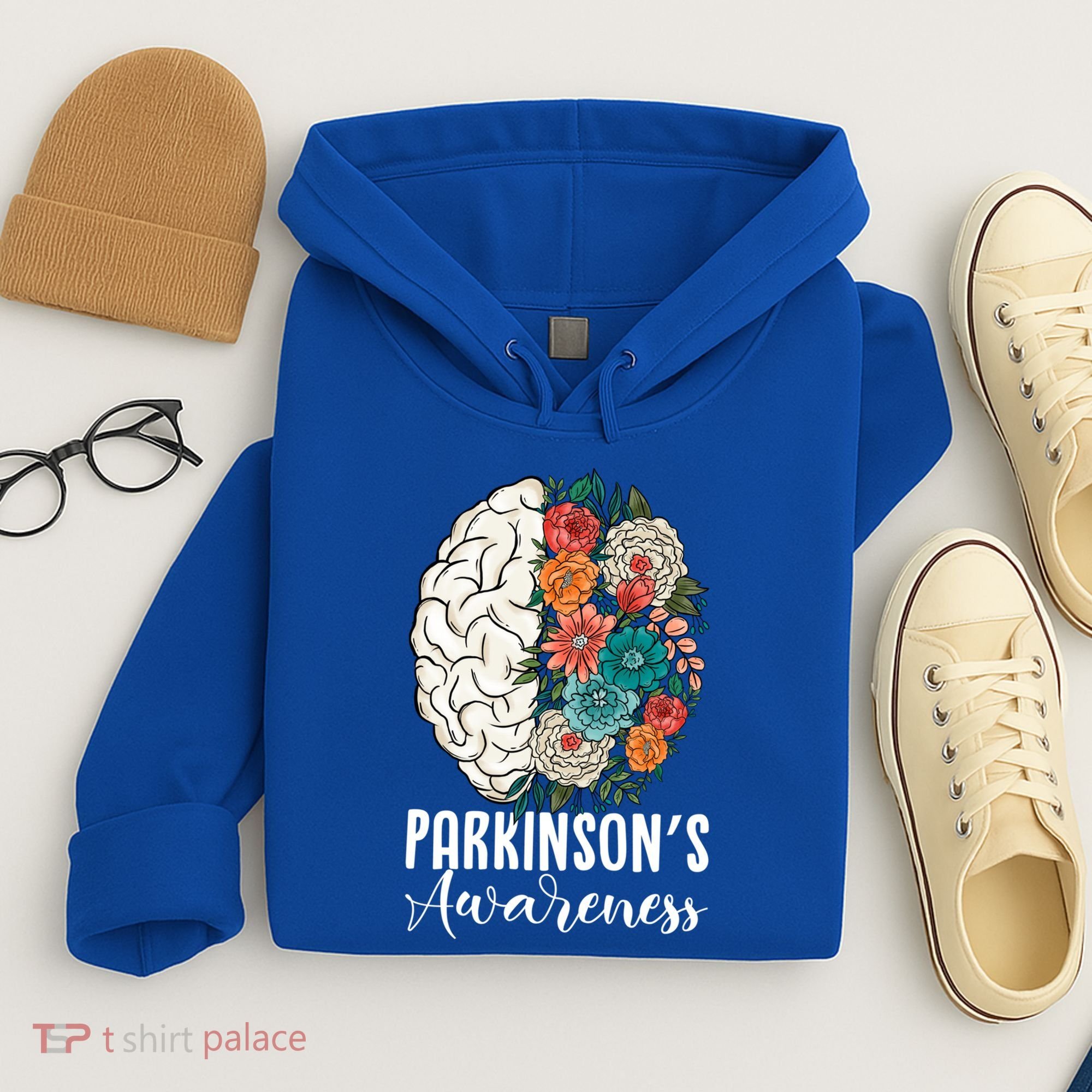 Tulip ParkinsonS Disease Awareness April Month Support Gift Hoodie