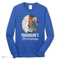 Tulip ParkinsonS Disease Awareness April Month Support Gift Long Sleeve Shirt thumb 0