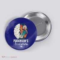 Tulip ParkinsonS Disease Awareness April Month Support Gift Button thumb 0