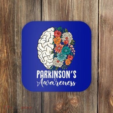 Tulip ParkinsonS Disease Awareness April Month Support Gift Coaster