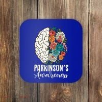 Tulip ParkinsonS Disease Awareness April Month Support Gift Coaster thumb 0