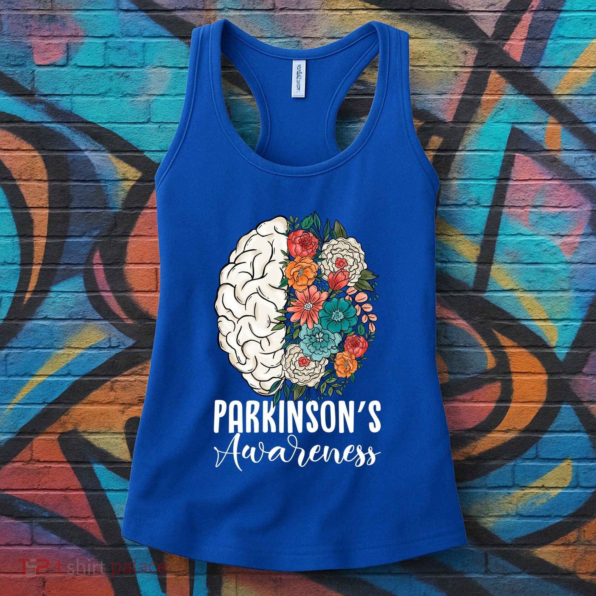 Tulip ParkinsonS Disease Awareness April Month Support Gift Women's Tank Top