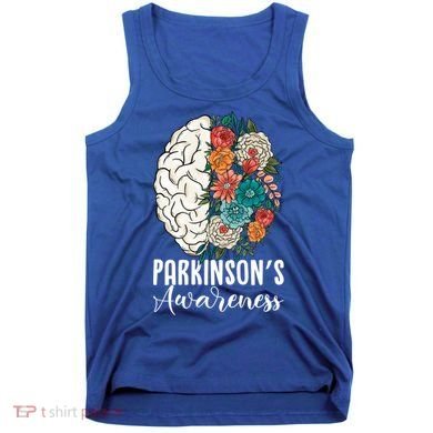 Tulip ParkinsonS Disease Awareness April Month Support Gift Tank Top
