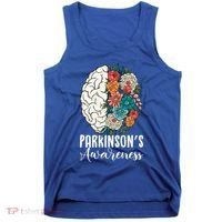 Tulip ParkinsonS Disease Awareness April Month Support Gift Tank Top thumb 0