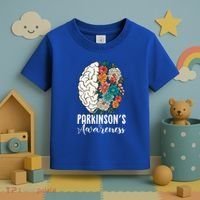 Tulip ParkinsonS Disease Awareness April Month Support Gift Toddler T-Shirt thumb 3