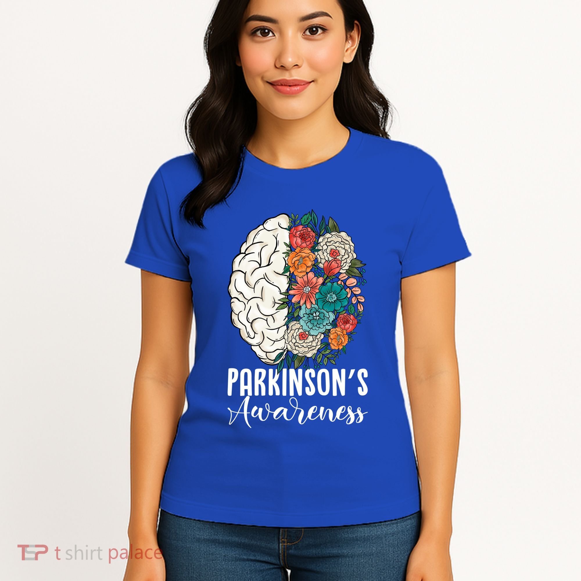 Tulip ParkinsonS Disease Awareness April Month Support Gift Women's T-Shirt