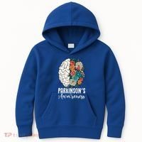 Tulip ParkinsonS Disease Awareness April Month Support Gift Kids Hoodie thumb 0