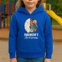 Tulip ParkinsonS Disease Awareness April Month Support Gift Kids Hoodie thumb 3