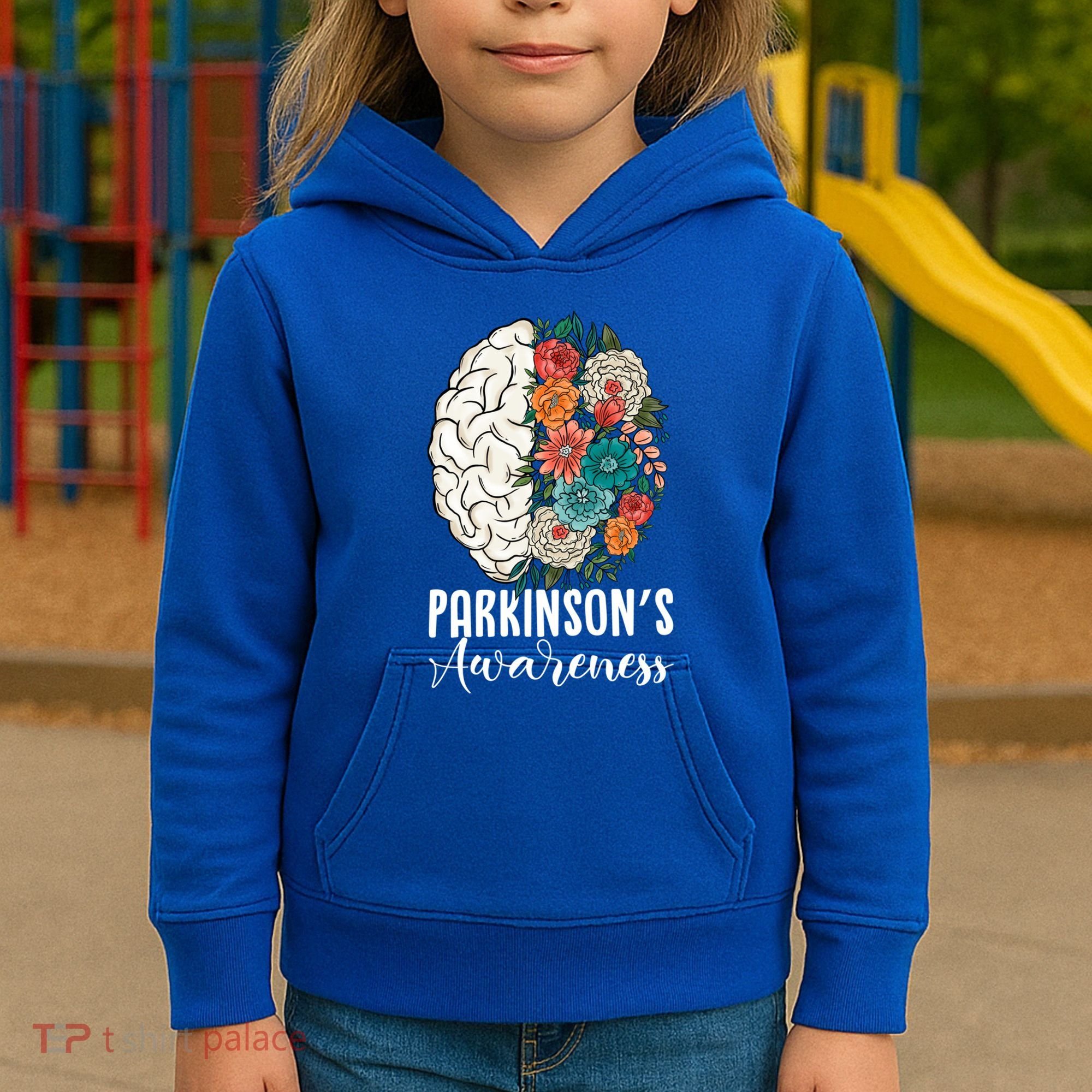 Tulip ParkinsonS Disease Awareness April Month Support Gift Kids Hoodie