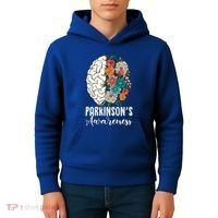 Tulip ParkinsonS Disease Awareness April Month Support Gift Kids Hoodie thumb 4
