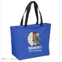 Tulip ParkinsonS Disease Awareness April Month Support Gift Tote Bag thumb 2