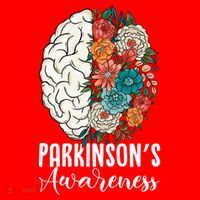 Tulip ParkinsonS Disease Awareness April Month Support Gift Santa Hat thumb 1