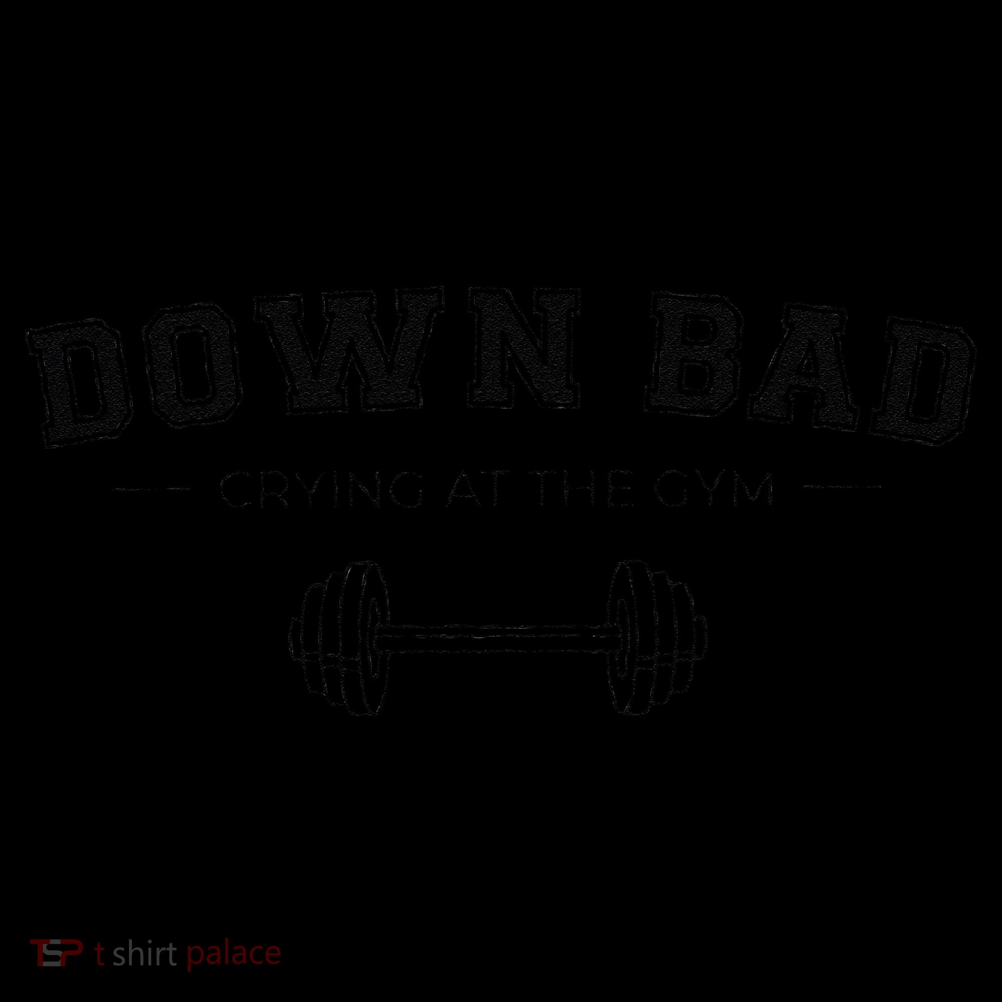 Tortured Poets Down Bad Crying At The Gym Women's Hoodie