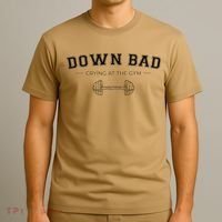 Tortured Poets Down Bad Crying At The Gym T-Shirt thumb 3