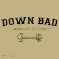 Tortured Poets Down Bad Crying At The Gym T-Shirt thumb 7