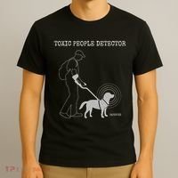 Toxic People Detector Funny T-Shirt thumb 3