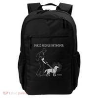 Toxic People Detector Funny Backpack thumb 0