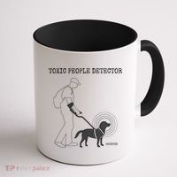 Toxic People Detector Funny Coffee Mug thumb 1