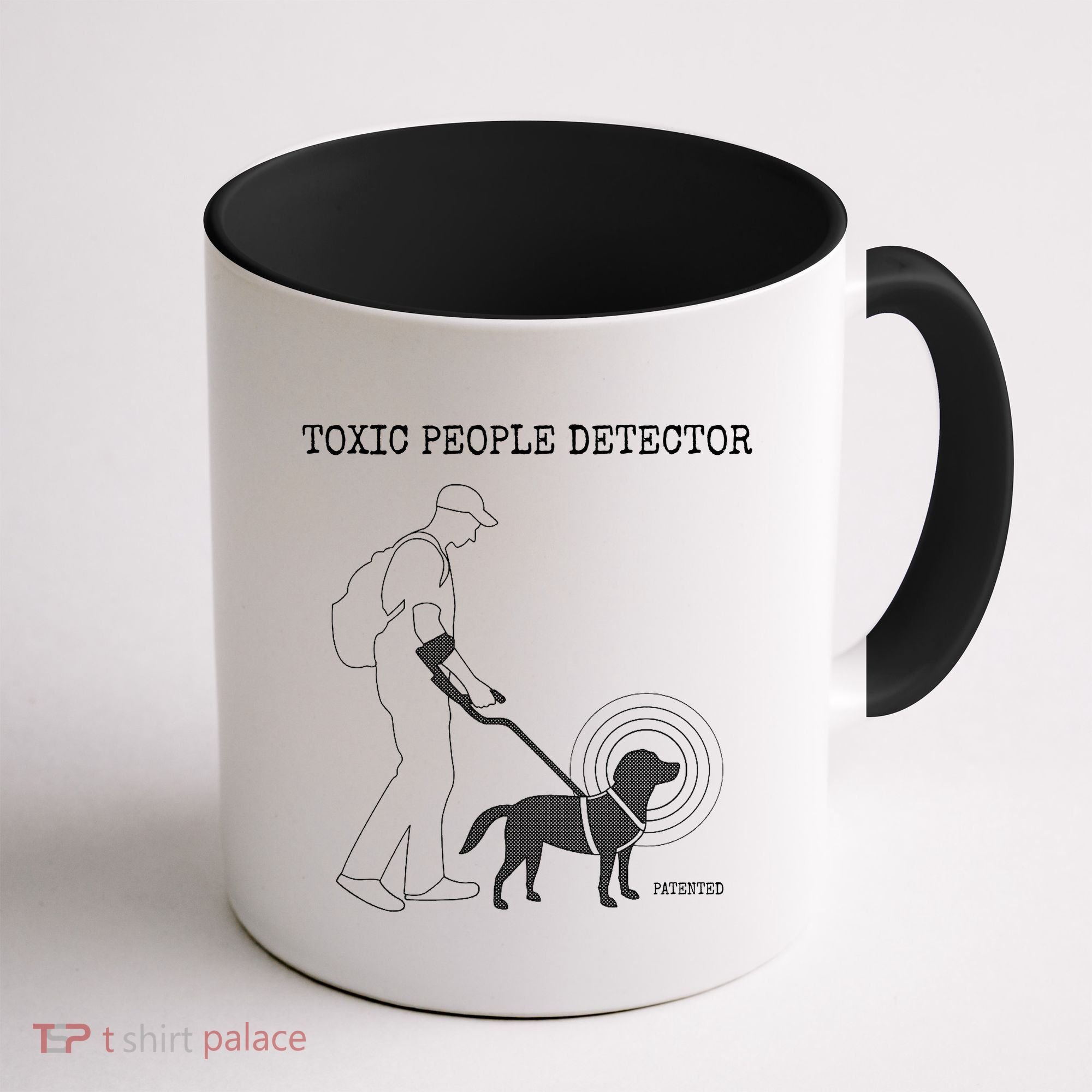Toxic People Detector Funny Coffee Mug