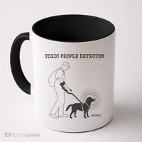 Toxic People Detector Funny Coffee Mug thumb 0