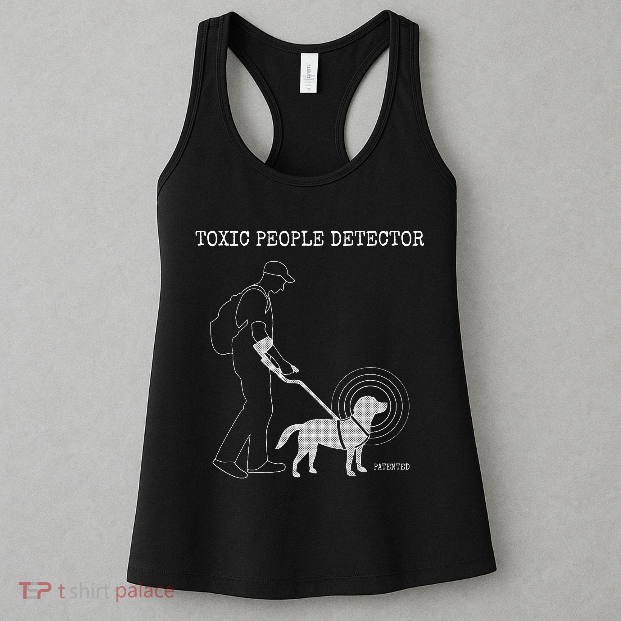 Toxic People Detector Funny Women's Tank Top