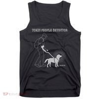 Toxic People Detector Funny Tank Top thumb 0