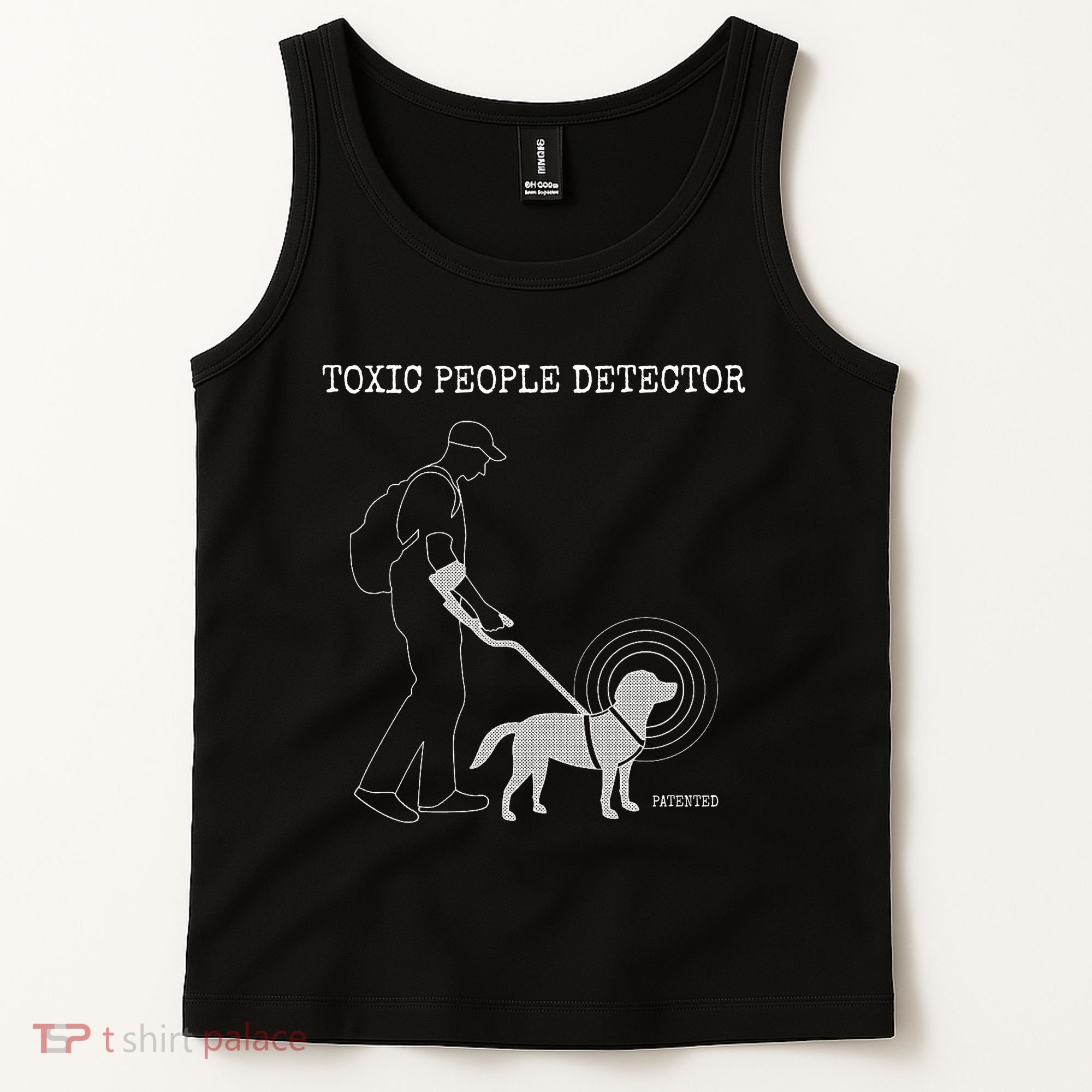 Toxic People Detector Funny Tank Top