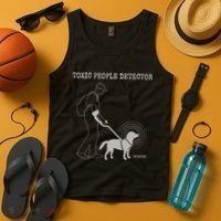 Toxic People Detector Funny Tank Top thumb 4