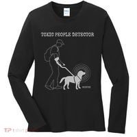 Toxic People Detector Funny Women's Long Sleeve Shirt thumb 0